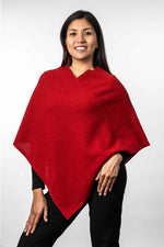 Moss Stitch Poncho