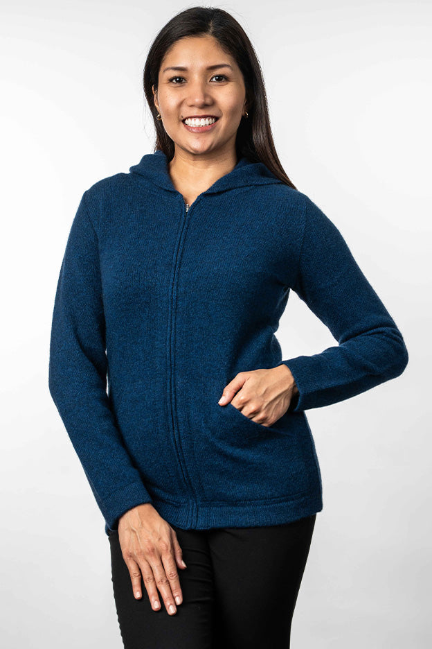 Possum Hooded Zip Jacket
