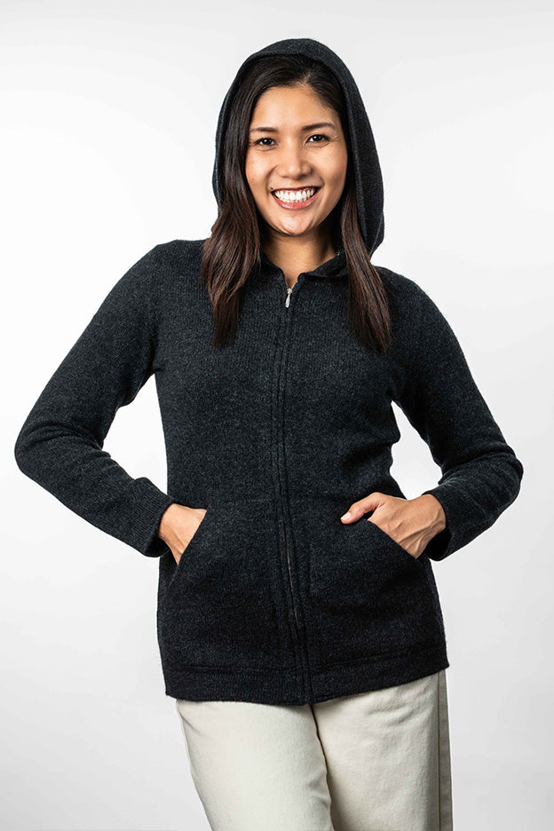 Possum Hooded Zip Jacket