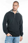 Trilogy Zip Collar Jumper