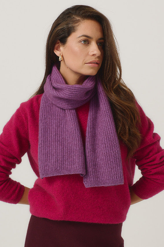 Ribbed Scarf