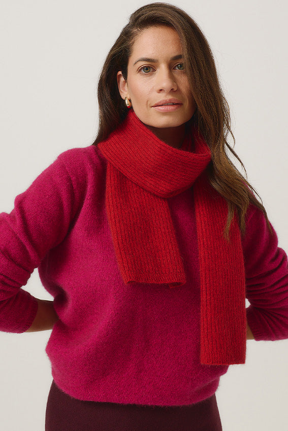Ribbed Scarf