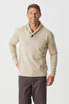 Merino AB Shawl Collar Sweater - Danny’s Knitwear