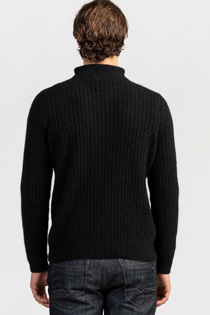 Cable Half Zip Sweater - Danny’s Knitwear