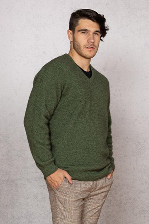 Oxford V Neck Jumper - Danny’s Knitwear
